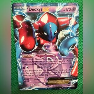 Pokemon Card Deoxys EX - Holo Black & White Promo BW82 Pokemon Card
